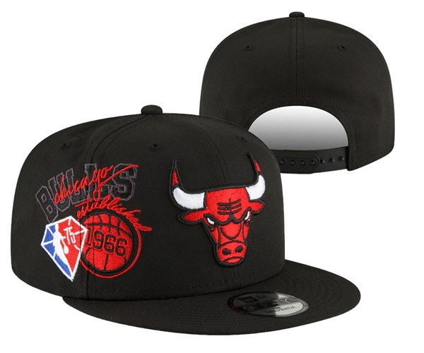 Chicago Bulls Stitched Snapback Hats 084